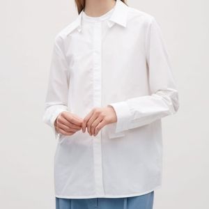 COS detachable cuffs and collar shirt